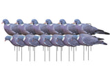 Game On Pigeon 2D Silhouette Decoys x12