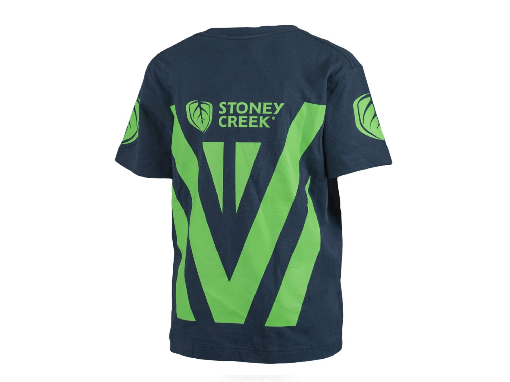 Stoney Creek Kids Loud and Proud Tee Green/Navy