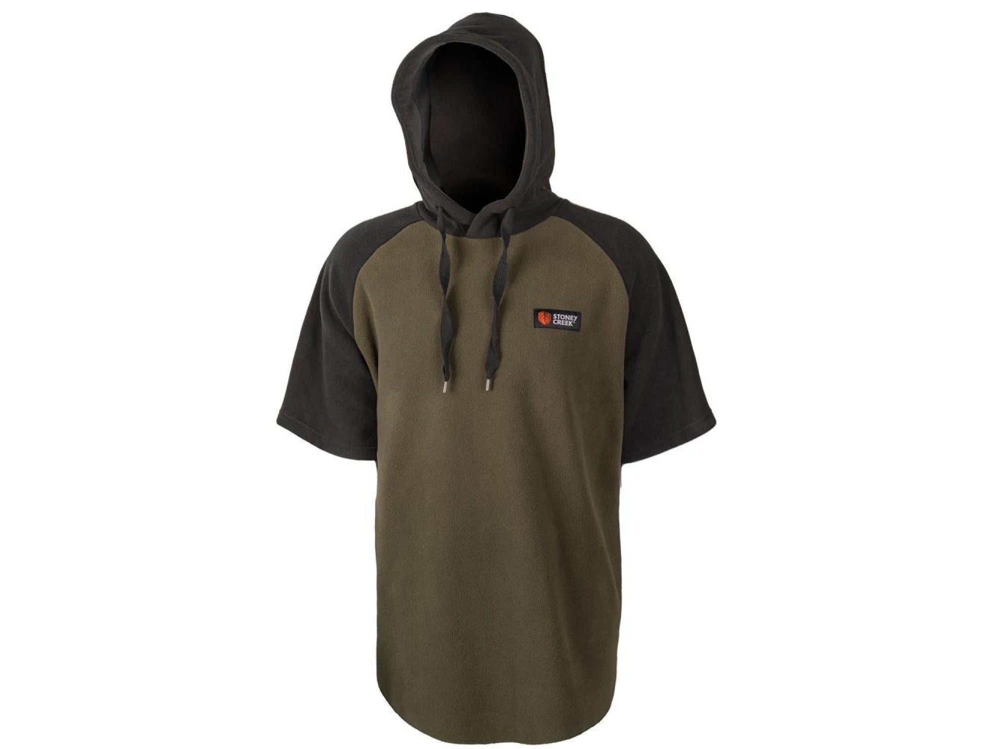 Stoney Creek Bush Tee Hooded Black Bayleaf Large