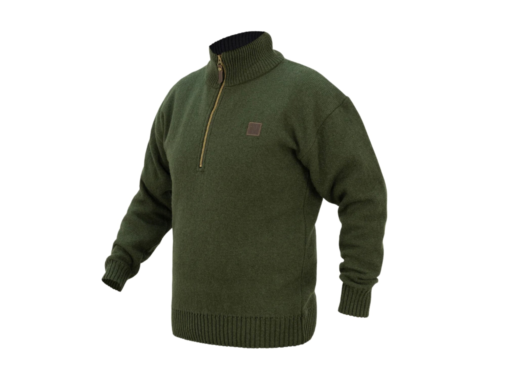 Swazi The Mackenzie Wool Long Sleeve Top Olive