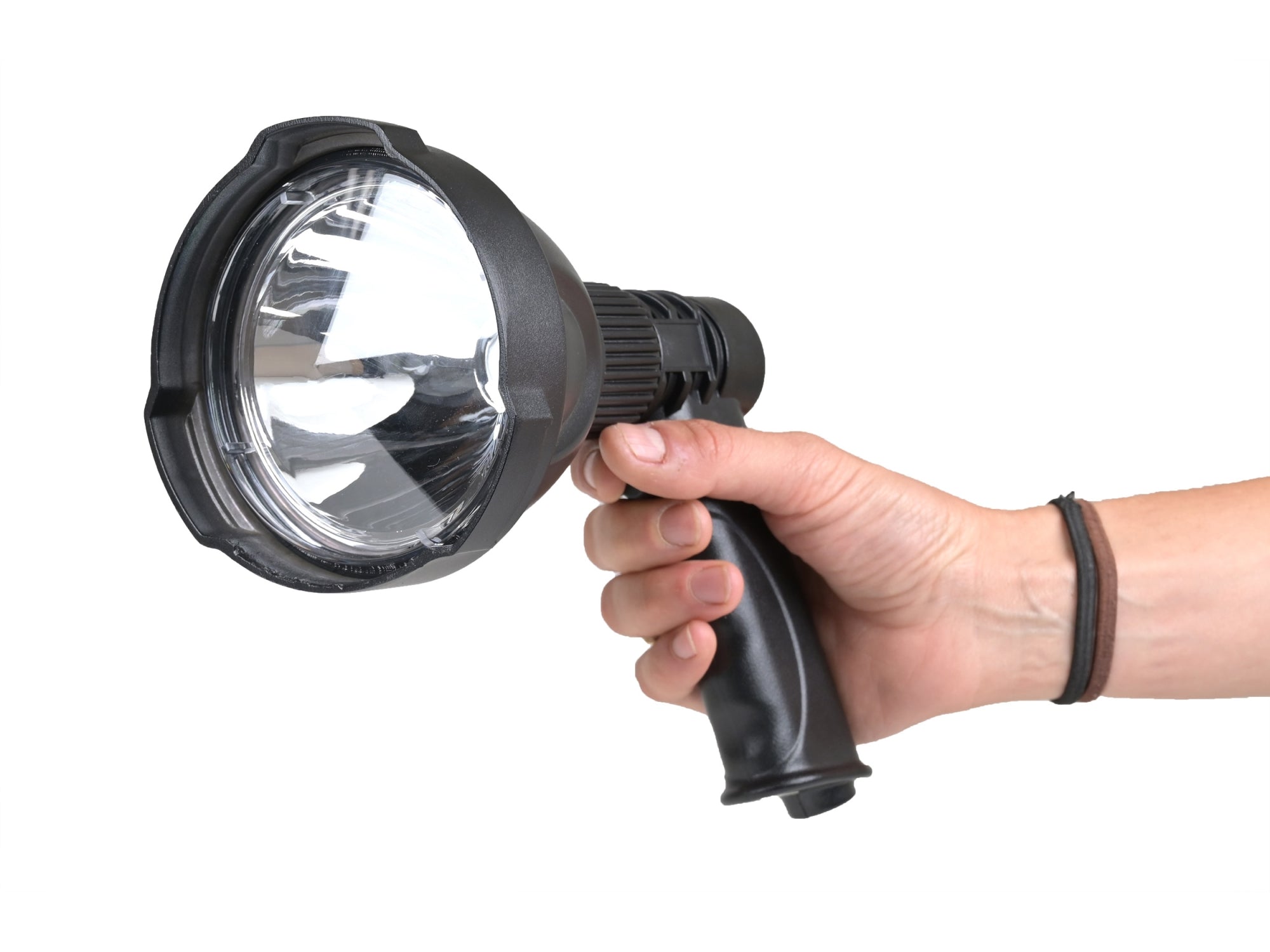 Night Saber 96mm 25W LED Rechargeable Spotlight: 2000 Lumen