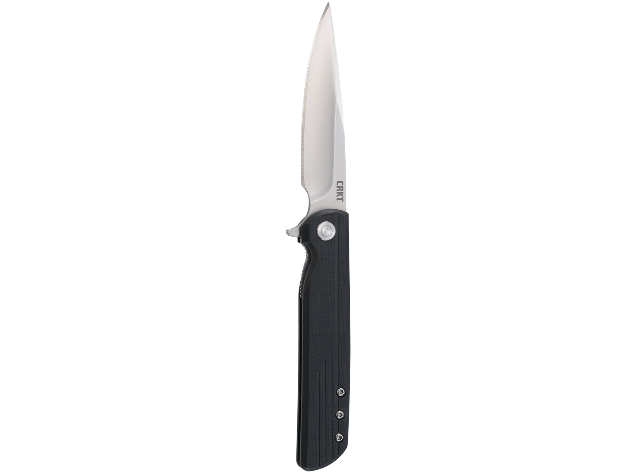 CRKT LCK Plus Drop Point Folding Knife 84mm | Satin