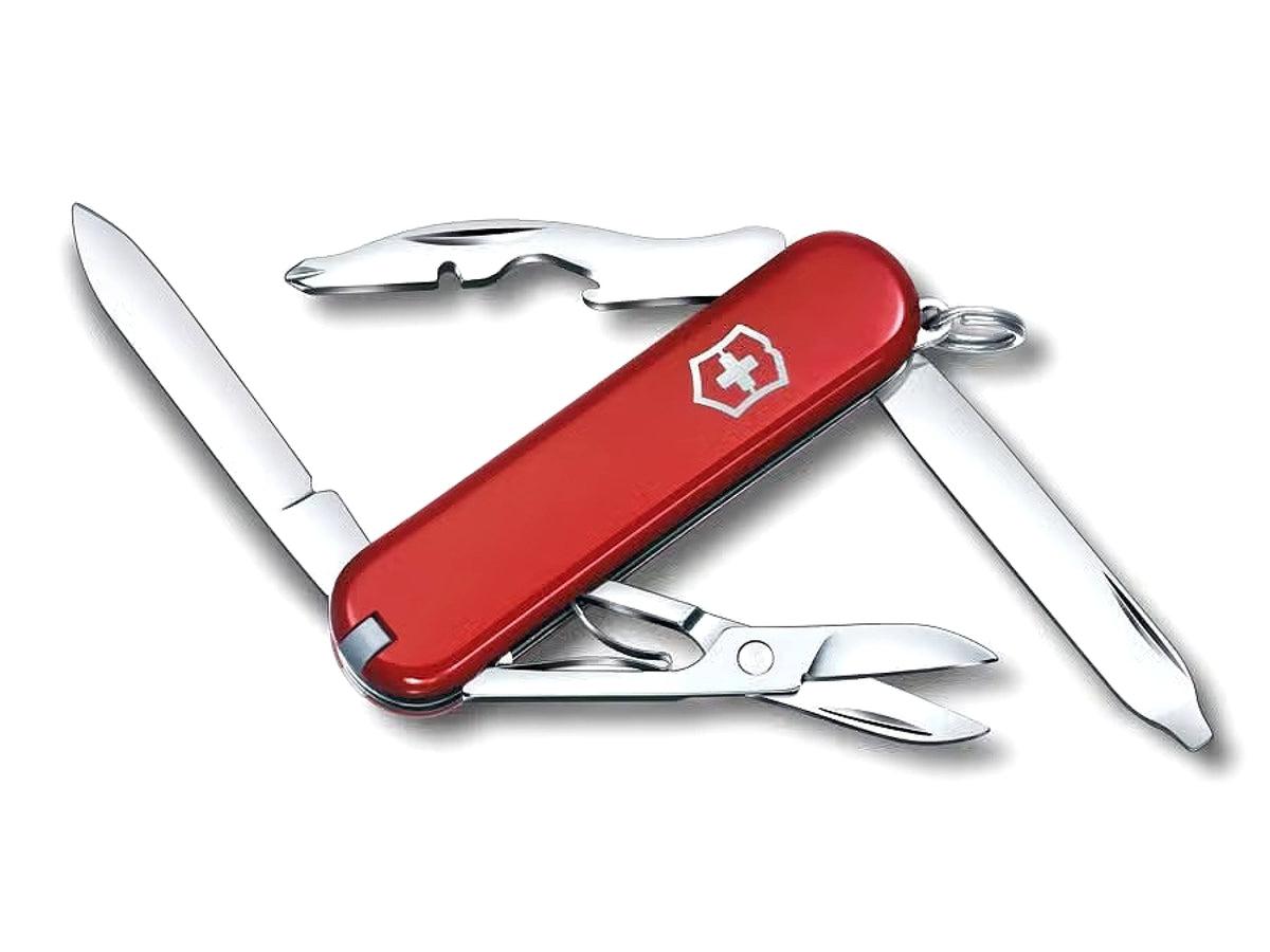 Victorinox Rambler Swiss Army Knife 10 Tools | Red