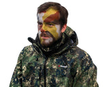 Game On Camo Face Paint: 4-Colours