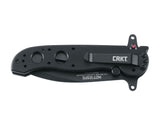 CRKT M21 Special Forces Drop Point Folding Knife with Veff Serrations