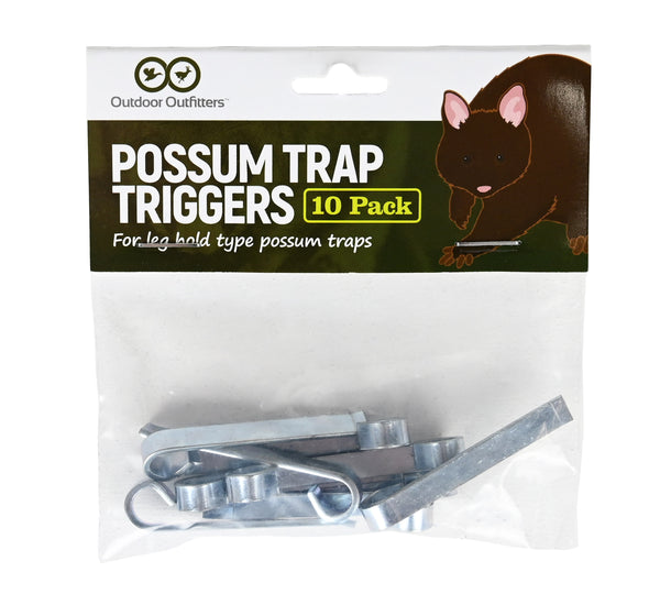 Outdoor Outfitters Possum Trap Triggers 10 Pack