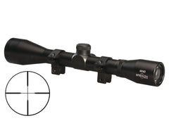 Stealth Scope 4x40 Duplex with Rings