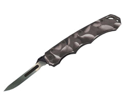 Havalon Piranta-Stag Folding Knife: Black