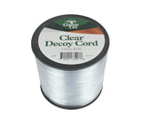 Game On Clear Decoy Cord 150m Roll