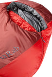 Rab Solar Eco 3 Sleeping Bag Oxblood Red -8C°