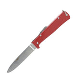 Mercator Knife Stainless Folding Red 9cm Blade
