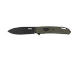 CRKT Bona Fide Folding Knife OD Green 3.52"
