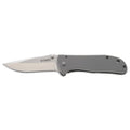 CRKT Drifter Folding Knife Stainless Handle 2.875in