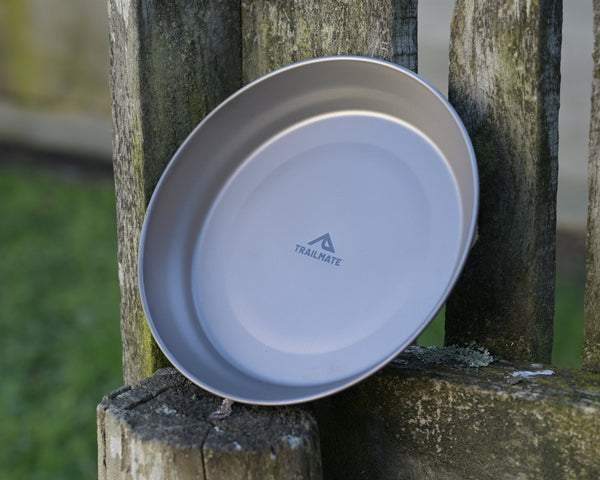 Trailmate Titanium Meal Plate *62 Grams Weight!