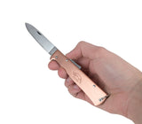Mercator Knife Copper Folding 9cm Blade With Clip