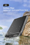 Klarus K5 Carbon Fiber Lightweight Waterproof Power bank 10000mAh