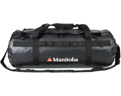Manitoba 45L Gear Bag - Waterproof Travel Backpack/Duffle Bag | Black