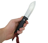 Miguel Nieto Fixed Knife Sioux Nessmuk Black | 11.3cm