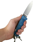 Miguel Nieto Folding Knife Fighter Plus Katex Blue | 9.5cm