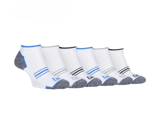 Storm Bloc Mens Performance Trainer Socks 6-11 | *White* 6 Pack