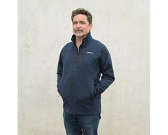 Manitoba Soft Shell Fleece Lined Team Jacket V2: Navy