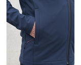 Manitoba Soft Shell Fleece Lined Team Jacket V2: Navy