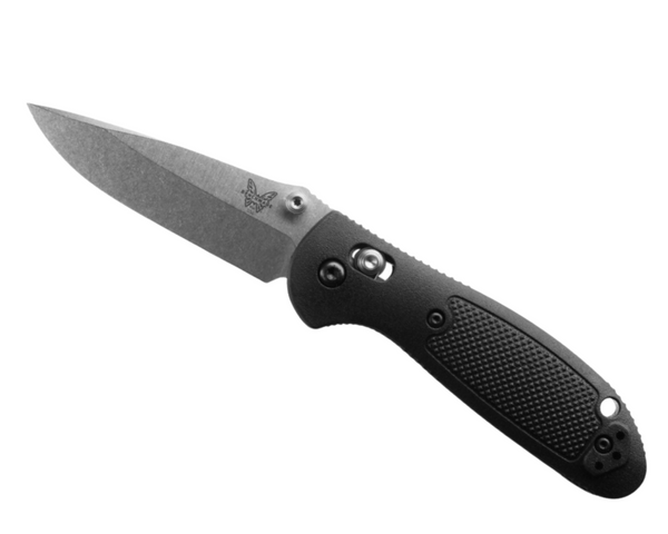 Benchmade Mini Griptilian Drop Point Knife Grivory | Black