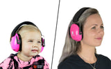 Barricade Earmuffs Pink Small/Medium