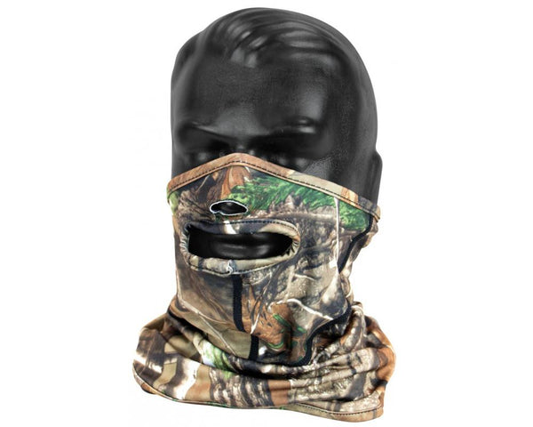 Stretch Fit Forest Camo Half Mask