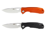 Honey Badger Medium Flipper Knife: Black or Orange