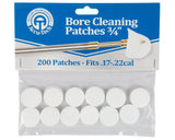 Accu-Tech Bore Cleaning Patches 17 - 22 Cal