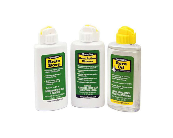 Remington Oil Solvent 3 Step Cleaning Pack