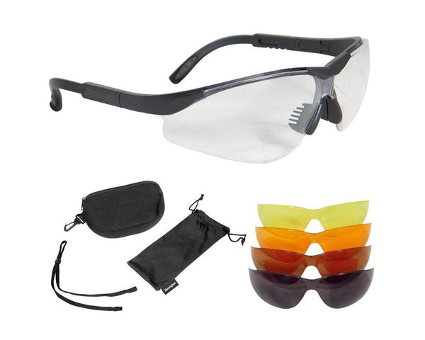 Radians Sunglass/Protective 5 Lens Glasses Kit