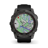 Garmin fenix 7X Sapphire Solar GPS Watch Black/Grey