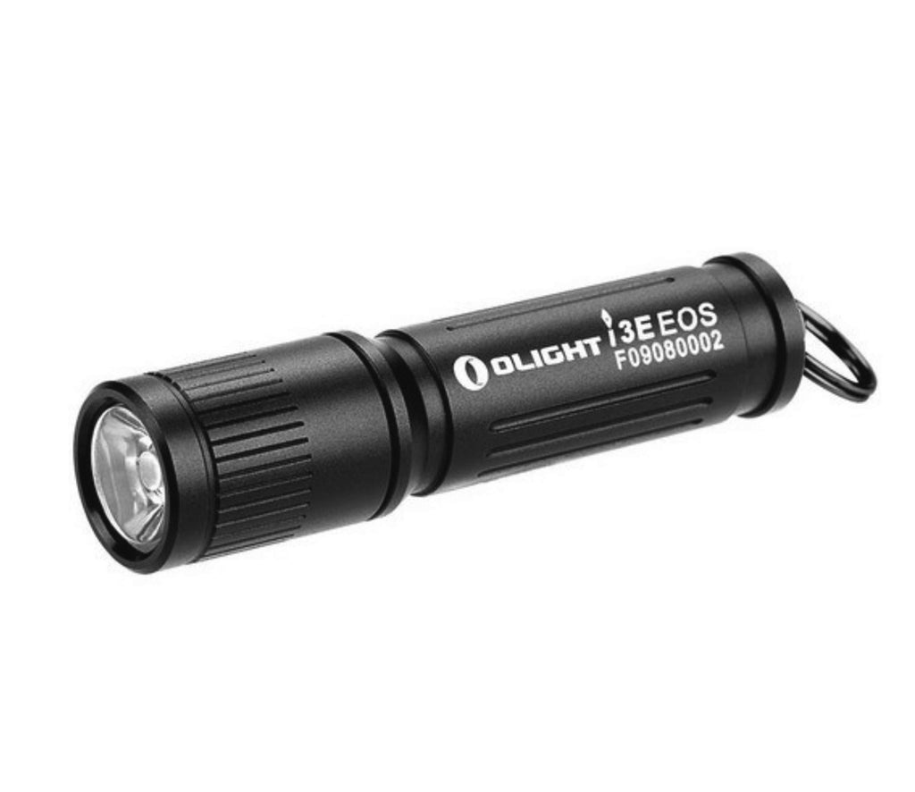 Olight I3E EOS 90 Lumen Keyring Torch Black Outdoor Shop NZ