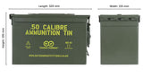 OO 30Cal V2 & 50Cal Lockable Ammunition Tin Combo