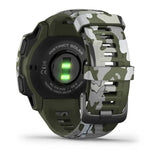 Garmin Instinct Solar GPS Watch Camo Green