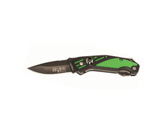 Havalon Bone Collector Rebel Folding Knife: Green/Black