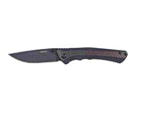 Whitby G10 Lock Carbon Fibre Knife: 3.1"