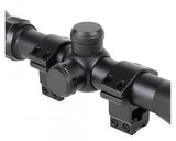 BSA Essential EMD 3-9x40 Scope with High Rings