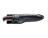 Walther Fixed Knife P38 Stainless 13.5cm with Leather Sheath