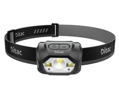 Ditac H1 Rechargeable Headlamp: 440 Lumens
